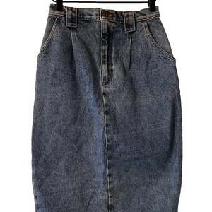 Vintage Vivaldi Jeanswear Denim Skirt Size 8